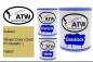 Preview: Subaru, Wheel Color (Gold Pri Metallic ), F9657: 1L Lackdose + 1L Klarlack + 500ml Härter - Set, von ATW Autoteile West.